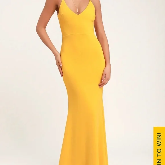 Lulus | Dresses | Lulus Infinite Glory Golden Yellow Maxi Dress | Poshmark Lulus | Dresses | Lulus Infinite Glory Golden Yellow Maxi Dress | Poshmark